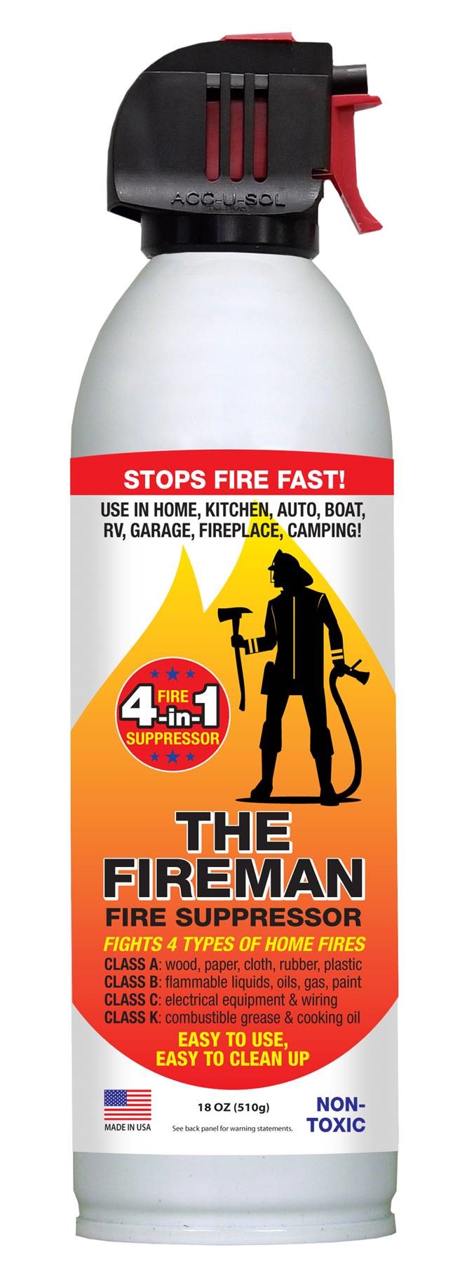 The Fireman - Fire Suppressor, 18 oz. – Mold Monster