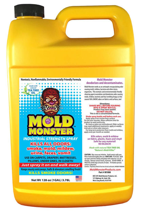 Industrial Strength Mold and Odor Control Gallon Bottle