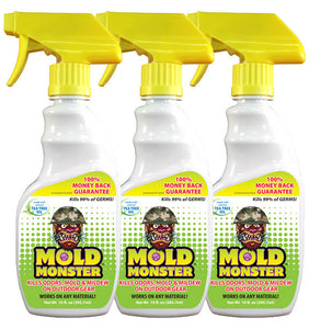 Outdoor Mold Monster, 3 Pack of 10 oz. Bottles