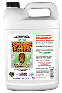 Smoke Eater, Tea Tree-Based Smoke Odor Cleaner, 1 Gallon